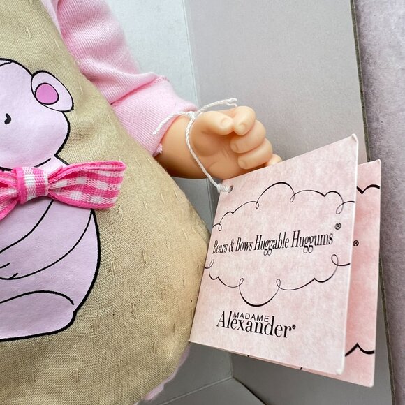 Madame Alexander BEARS AND BOWS Huggable Huggums 50630 Doll 12" - Picture 3 of 13